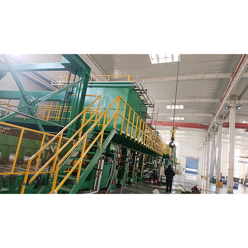 PVC industrial textile three-coat three-furnace knife scraping surface treatment production line