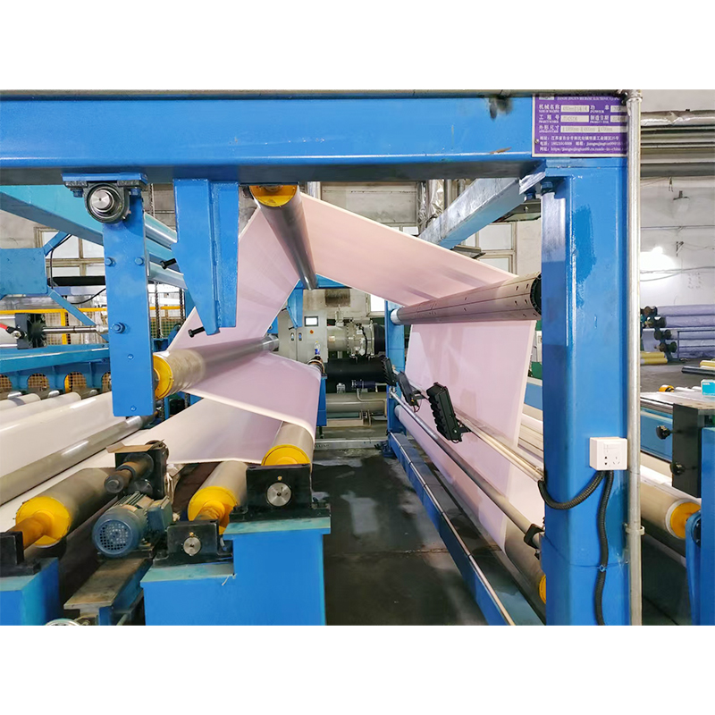 How does the light box cloth laminating machine contribute to improving the quality of light box cloth?